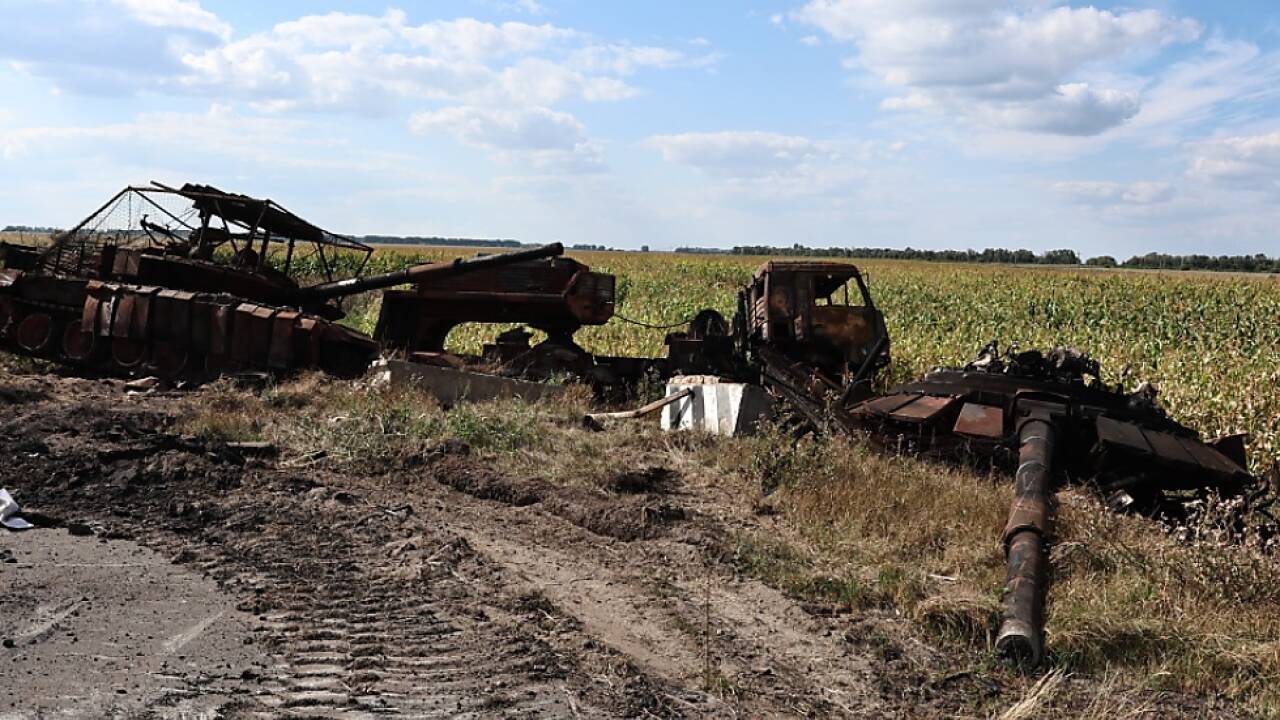 In der Region Kursk ist die Zerstörung allgegenwärtig  In der Region Kursk ist die Zerstörung allgegenwärtig