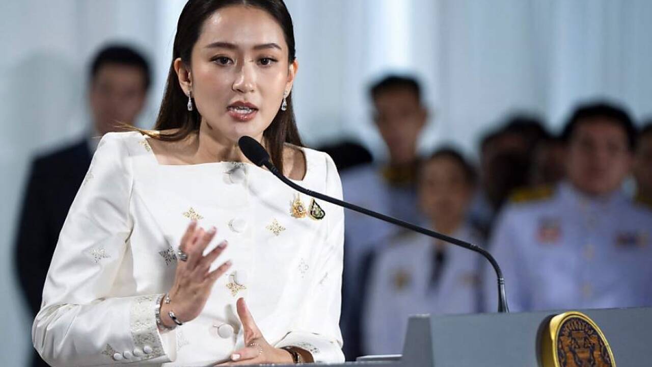 Die neue Ministerpräsidentin Paetongtarn Shinawatra 