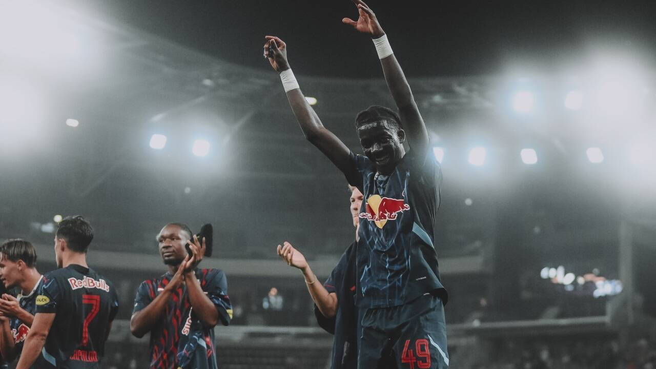 Moussa Yeo erzielte kurz nach seiner Einwechslung das Goldtor gegen den LASK. Moussa Yeo erzielte kurz nach seiner Einwechslung das Goldtor gegen den LASK.