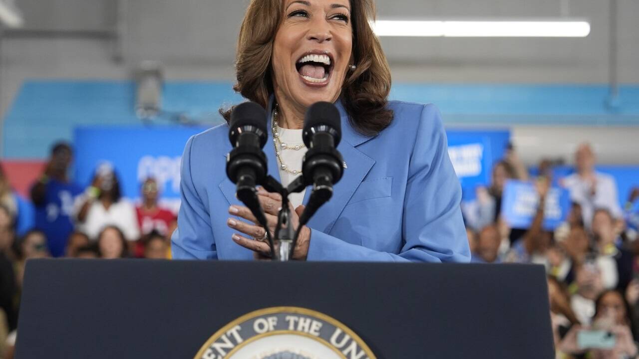 Kamala Harris setzt auf Optimismus. Beraten wird sie auch von Obamas Topstrategen. 