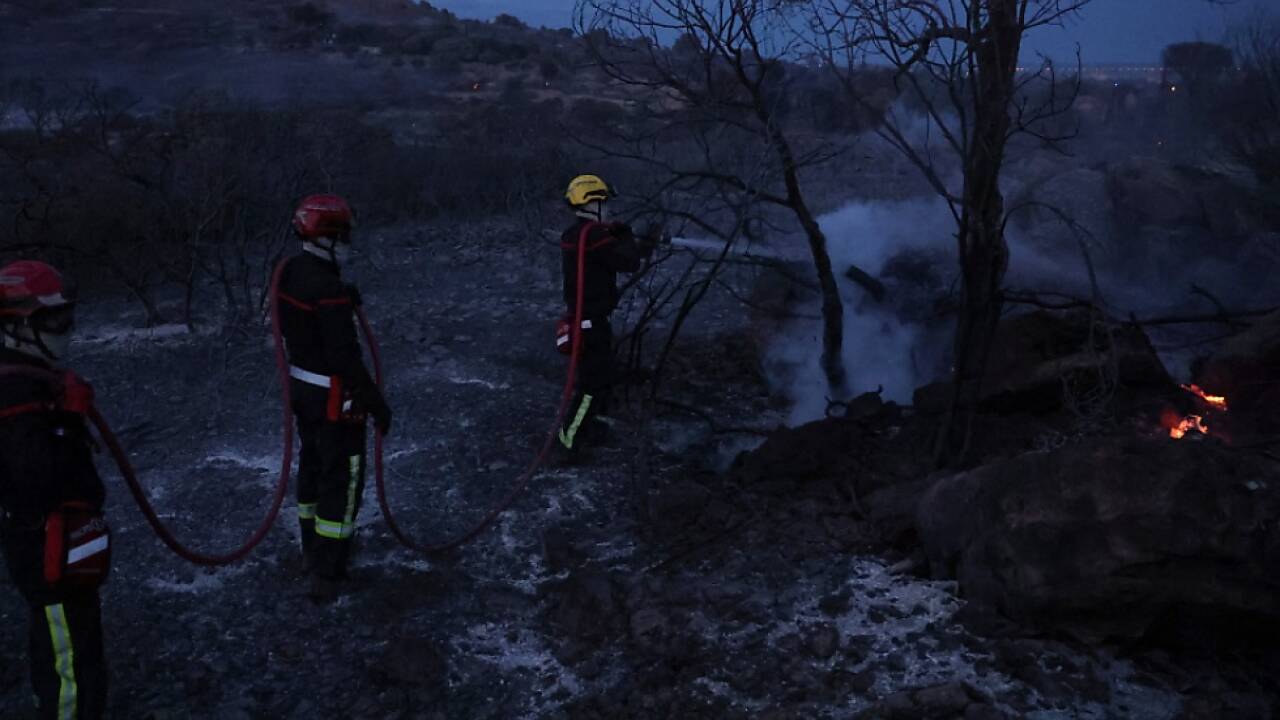 Feuerwehreinsatz in der Nähe von Frontignan 