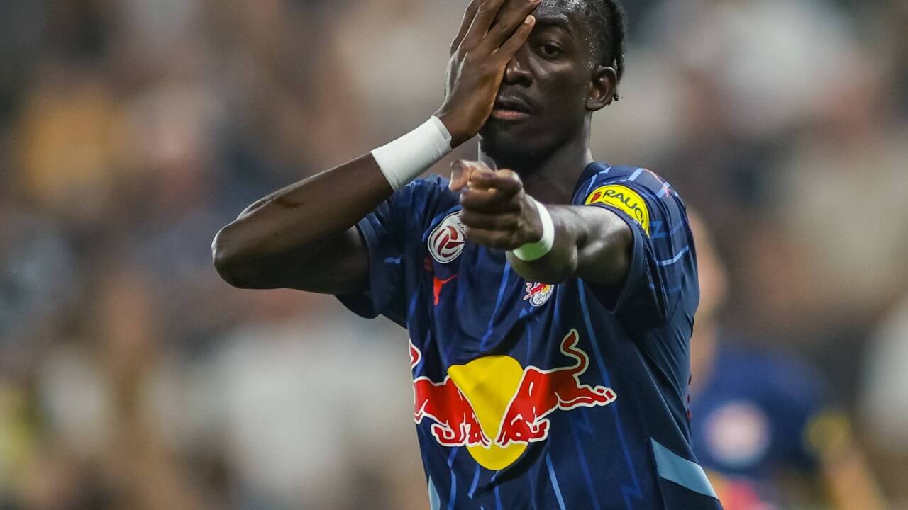 Ungewöhnlicher Spielertyp, ungewöhnlicher Torjubel: der 20-jährige Malier Moussa Yeo. Ungewöhnlicher Spielertyp, ungewöhnlicher Torjubel: der 20-jährige Malier Moussa Yeo.