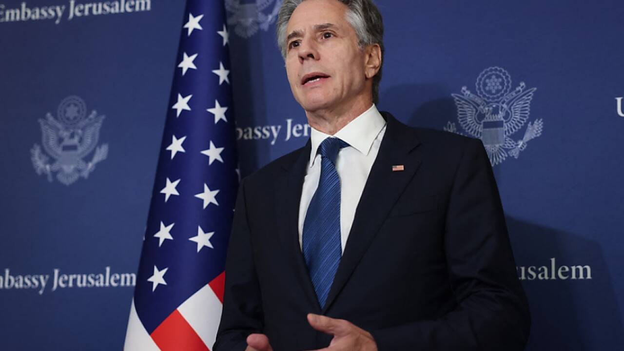 US-Au§enminister Antony Blinken in Tel Aviv 