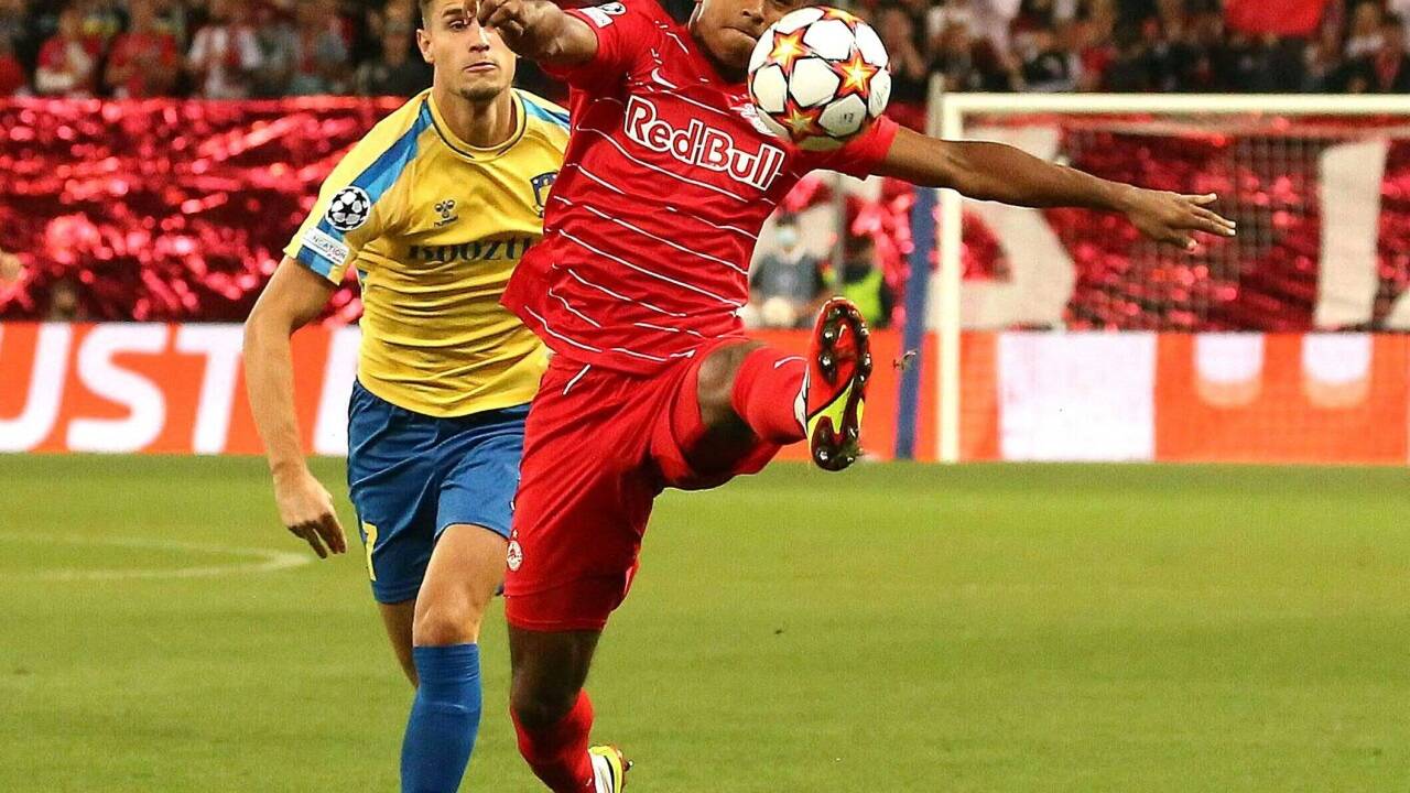 2021 schalteten Karim Adeyemi und Co. Brøndby aus. 