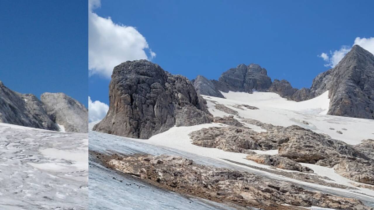 Hallstätter Gletscher verlor seit 2006 ein Drittel der Masse  Hallstätter Gletscher verlor seit 2006 ein Drittel der Masse
