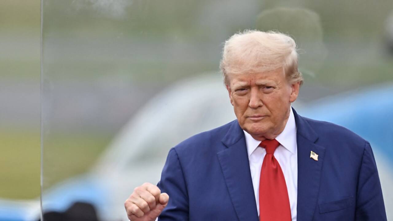 Trump zeigte sich erneut kämpferisch  Trump zeigte sich erneut kämpferisch