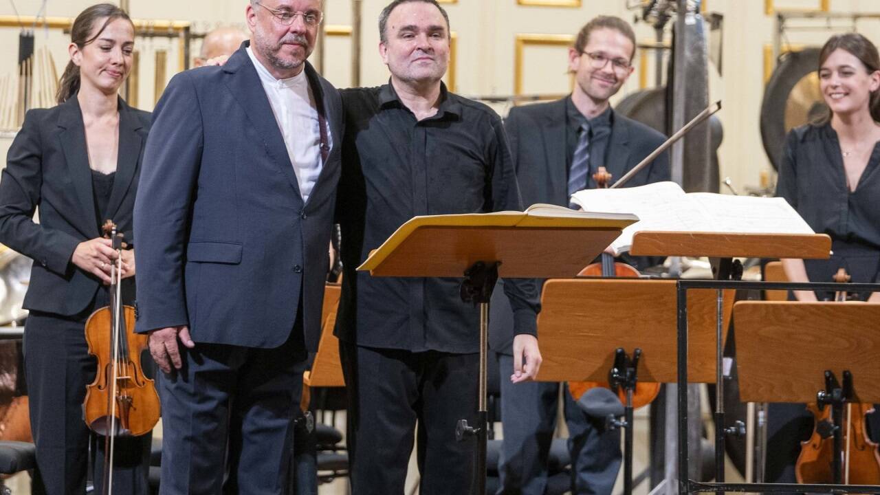 Matthias Goerne, Jörg Widmann und Camerata Salzburg.  Matthias Goerne, Jörg Widmann und Camerata Salzburg.
