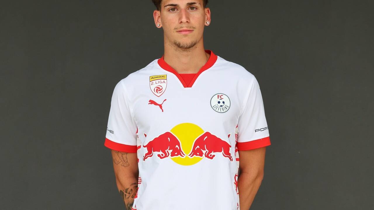 Alessandro Ciardi wechselte erst im Sommer 2023 von Inter Mailand zu Red Bull Salzburg.  