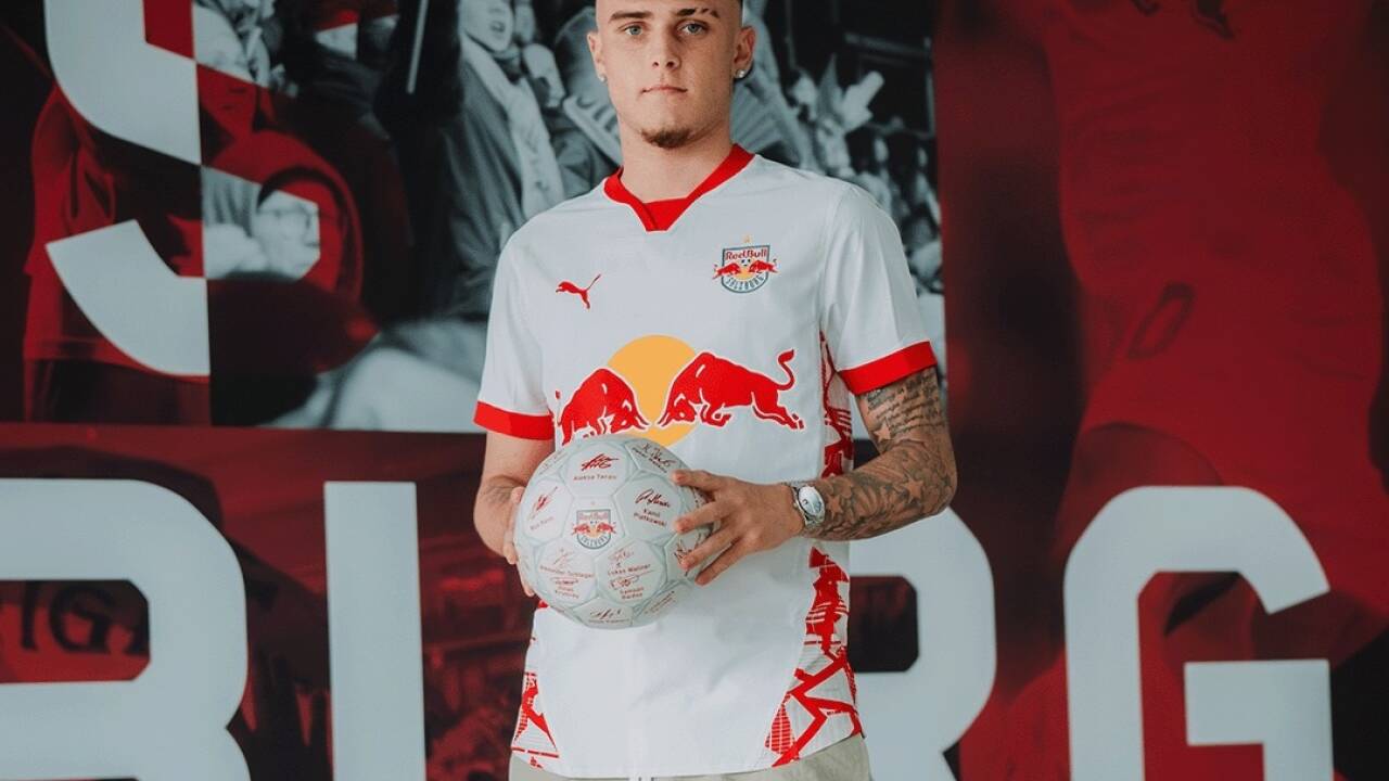 Seit Donnerstag ist Bobby Clark offiziell Spieler von Red Bull Salzburg.  