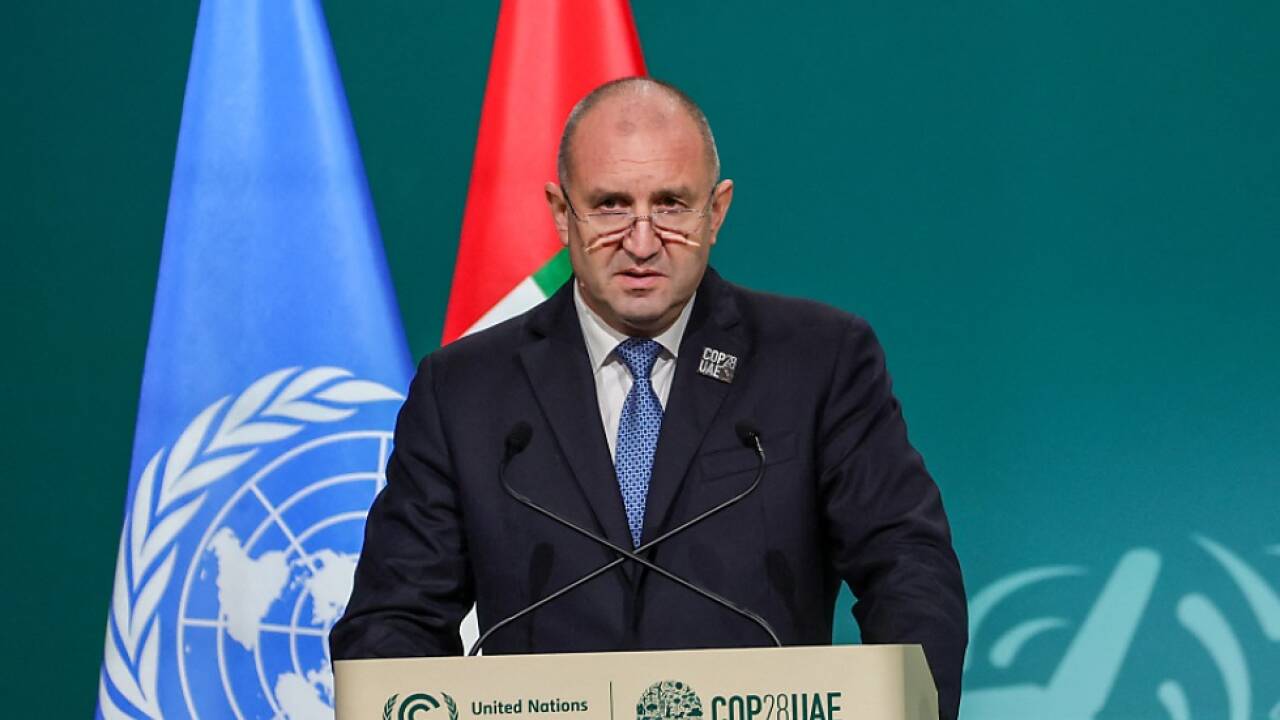 Bulgariens Präsident Rumen Radew (Archivbild) 