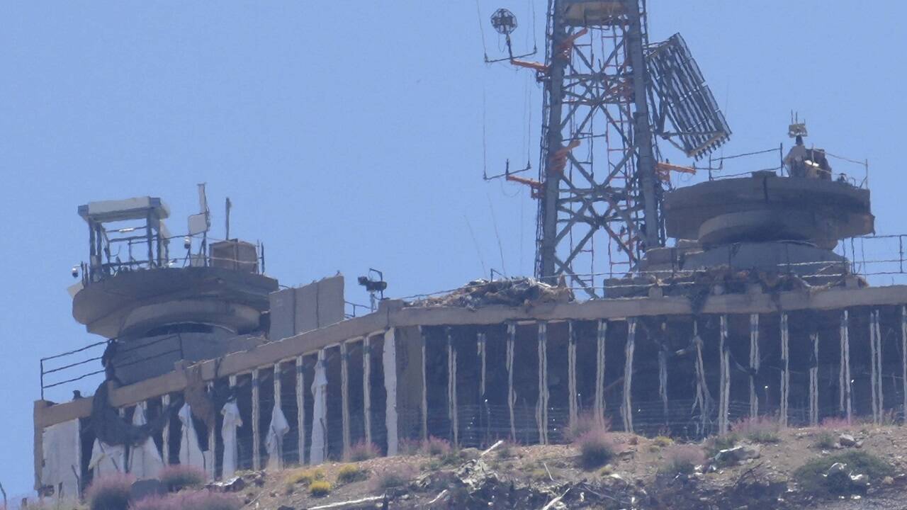 Nadelstiche der Hisbollah: Jüngst wurde eine Militäranlage auf dem Mount Hermon in den von Israel kontrollierten Golan-Höhen beschädigt. Nadelstiche der Hisbollah: Jüngst wurde eine Militäranlage auf dem Mount Hermon in den von Israel kontrollierten Golan-Höhen beschädigt.