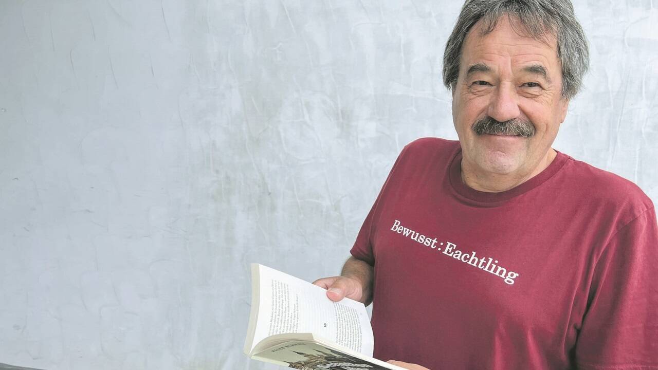 Peter Blaikner besuchte mit seinem neuen Roman „Schatten über Salzburg“ die Redaktion der Salzburger Woche.  Peter Blaikner besuchte mit seinem neuen Roman „Schatten über Salzburg“ die Redaktion der Salzburger Woche.