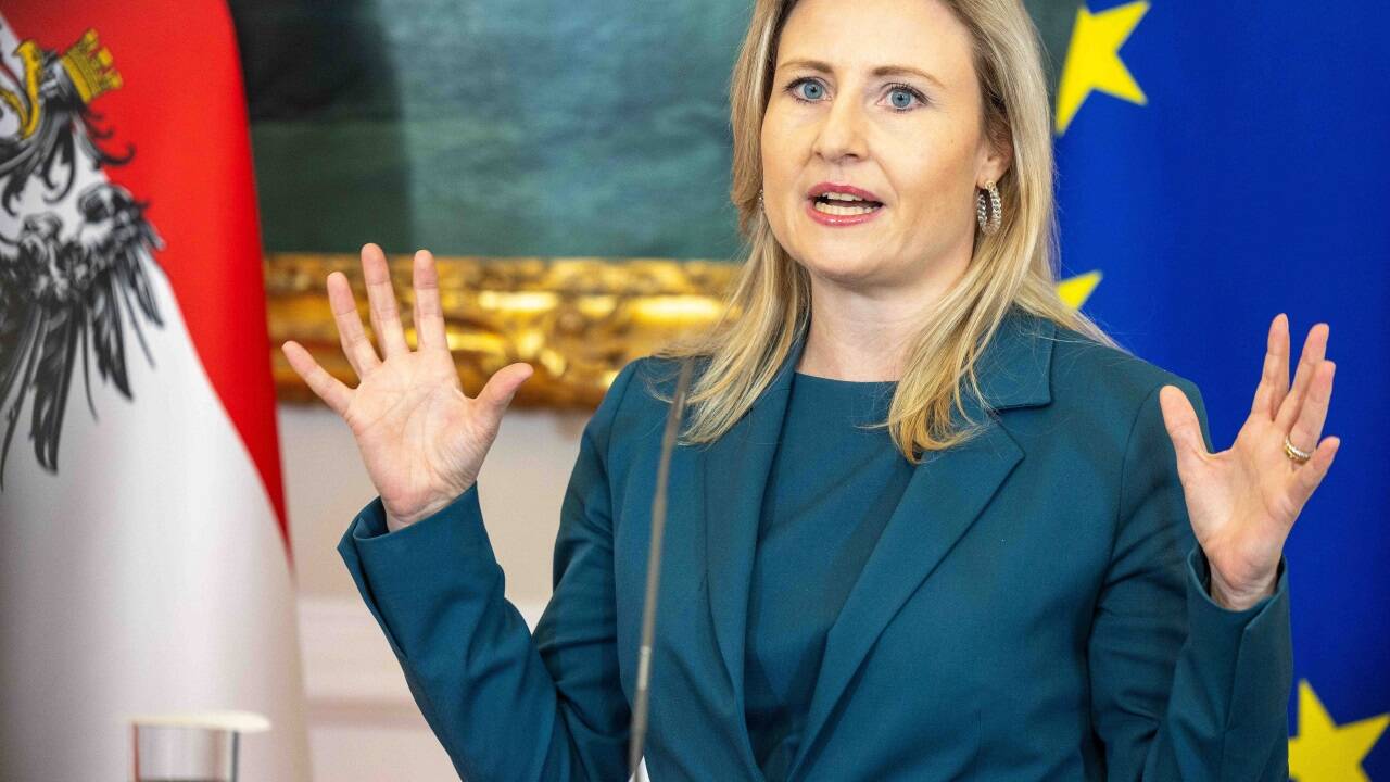 Familienministerin Susanne Raab (ÖVP) präsentierte aktuelle Zahlen zur elementaren Bildung in Österreich.  Familienministerin Susanne Raab (ÖVP) präsentierte aktuelle Zahlen zur elementaren Bildung in Österreich.