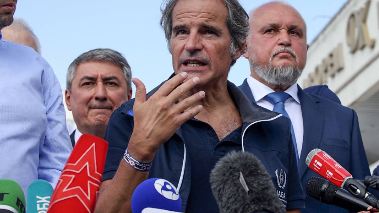 IAEA-Generaldirektor Grossi bei AKW Kursk  IAEA-Generaldirektor Grossi bei AKW Kursk