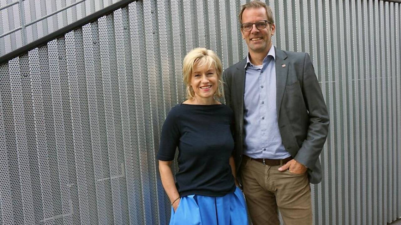 Rektorin der PH Tirol, Regine Mathies, und Vizerektor Gregor Örley 