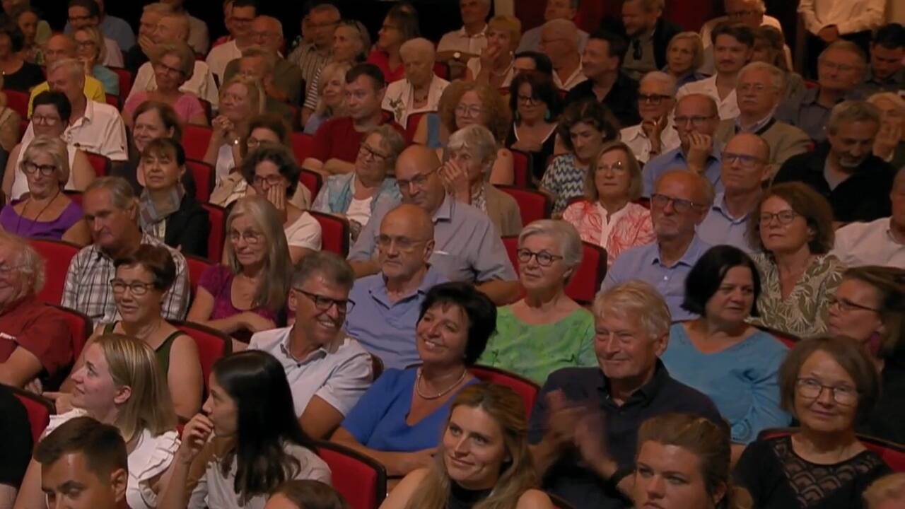 Das Landestheater war gut gefüllt. 