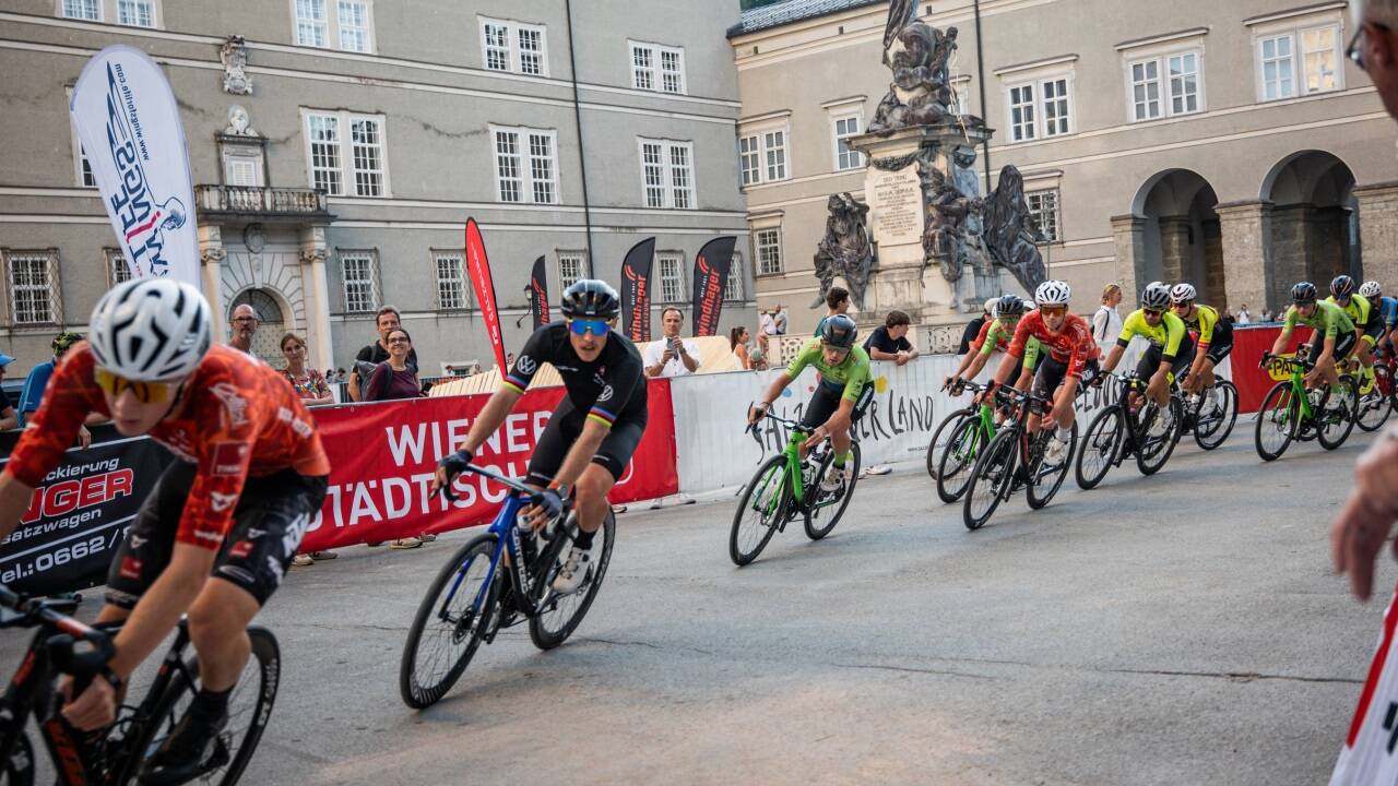 Cyclodome in der Salzburger Altstadt.  