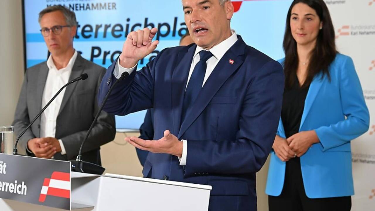 Für Nehammer muss sich Arbeit lohnen 
