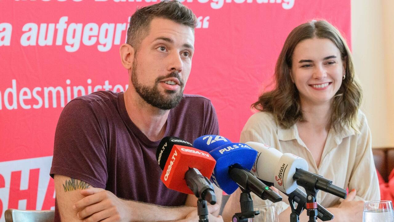 Tobias Schweiger ist Spitzenkandidat der KPÖ bei der Nationalratswahl. 
