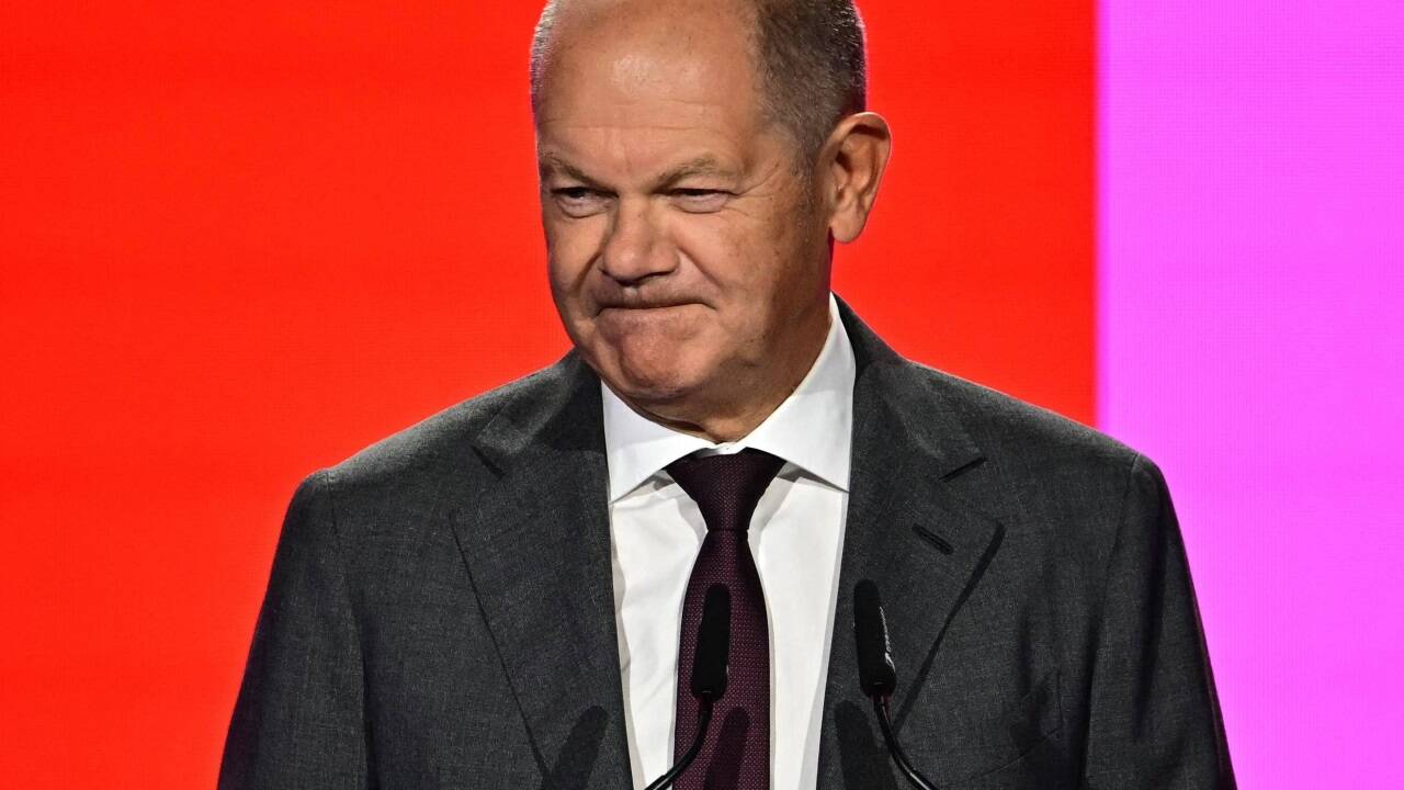 Der deutsche Kanzler Olaf Scholz eröffnete die IFA. 