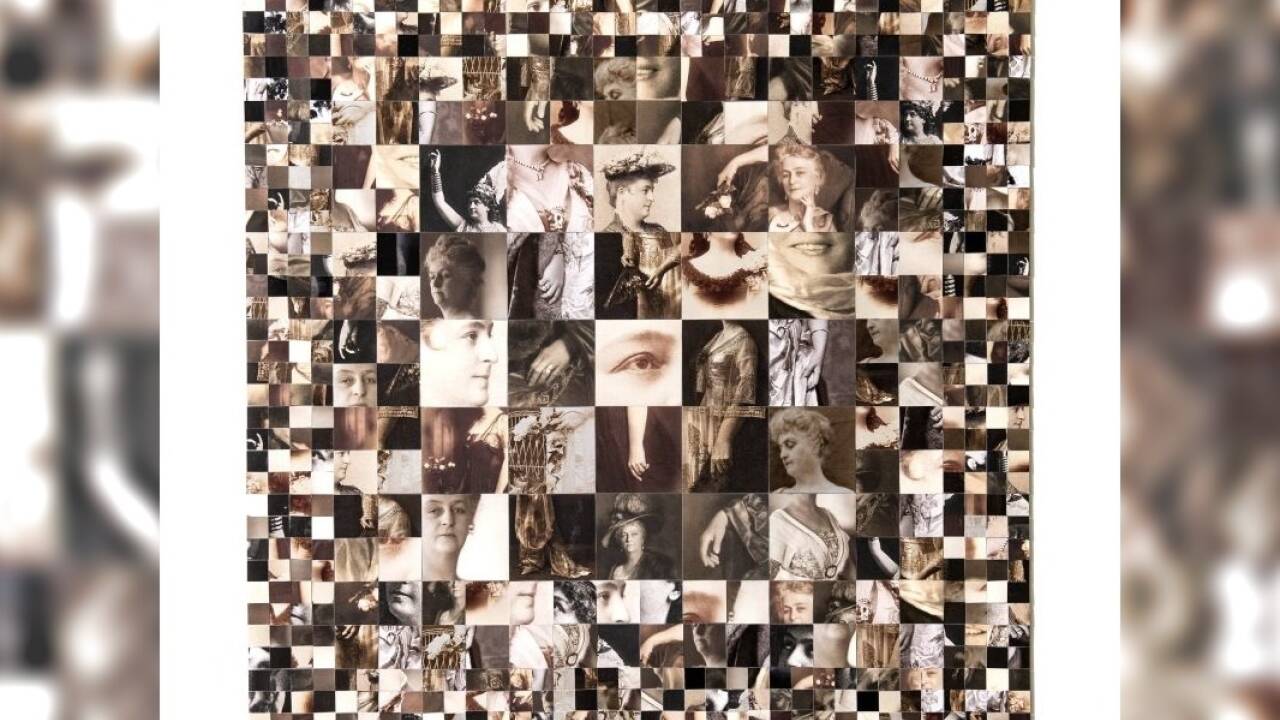 Marco Lanza schuf eine mosaikartige Collage als Hommage an Lilli Lehmann, die Zentralfigur der frühen Mozart-Bewegung 