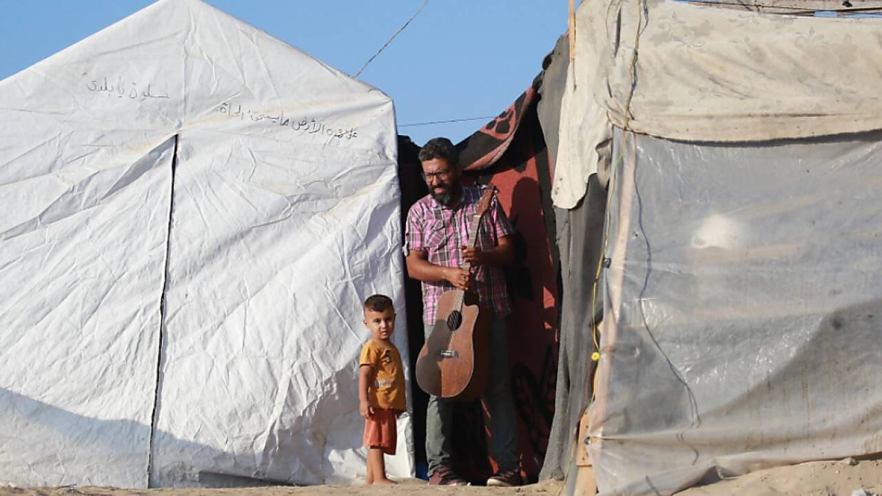 8 Tote habe es in Flüchtlingszelten in einer Schule in Gaza gegeben 8 Tote habe es in Flüchtlingszelten in einer Schule in Gaza gegeben