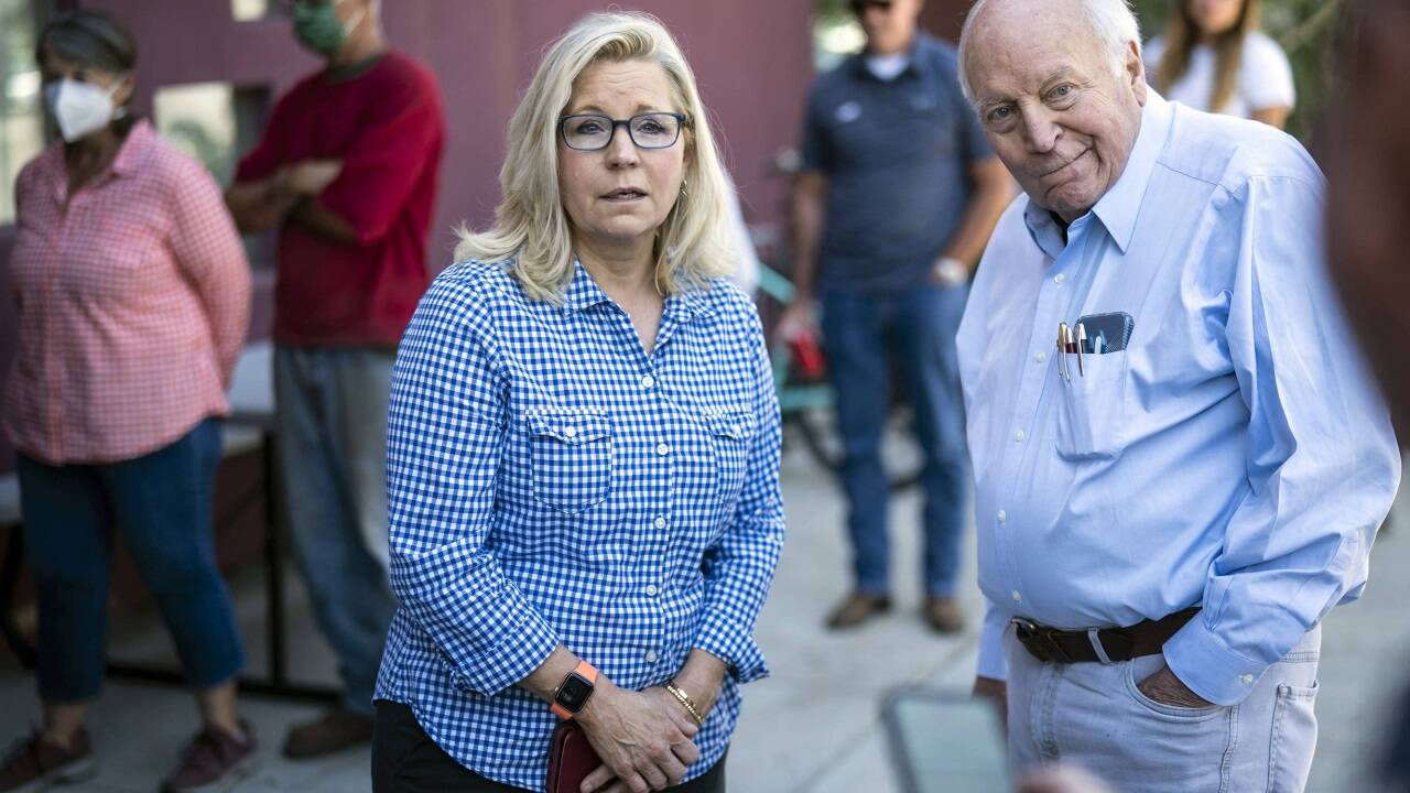 Dick Cheney und seine Tochter Liz wollen im November für Kamala Harris stimmen. 