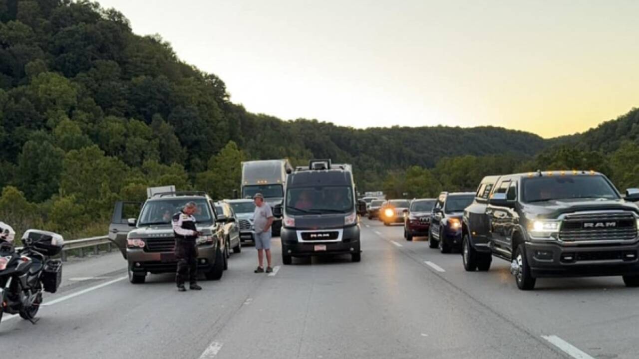 Die Polizei sucht nach dem Schützen 