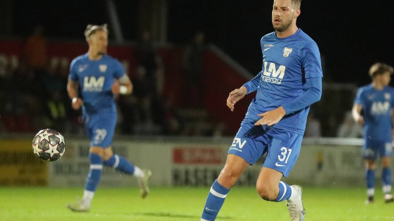 Martin Hartl traf zum 2:1 in Bürmoos. Martin Hartl traf zum 2:1 in Bürmoos.