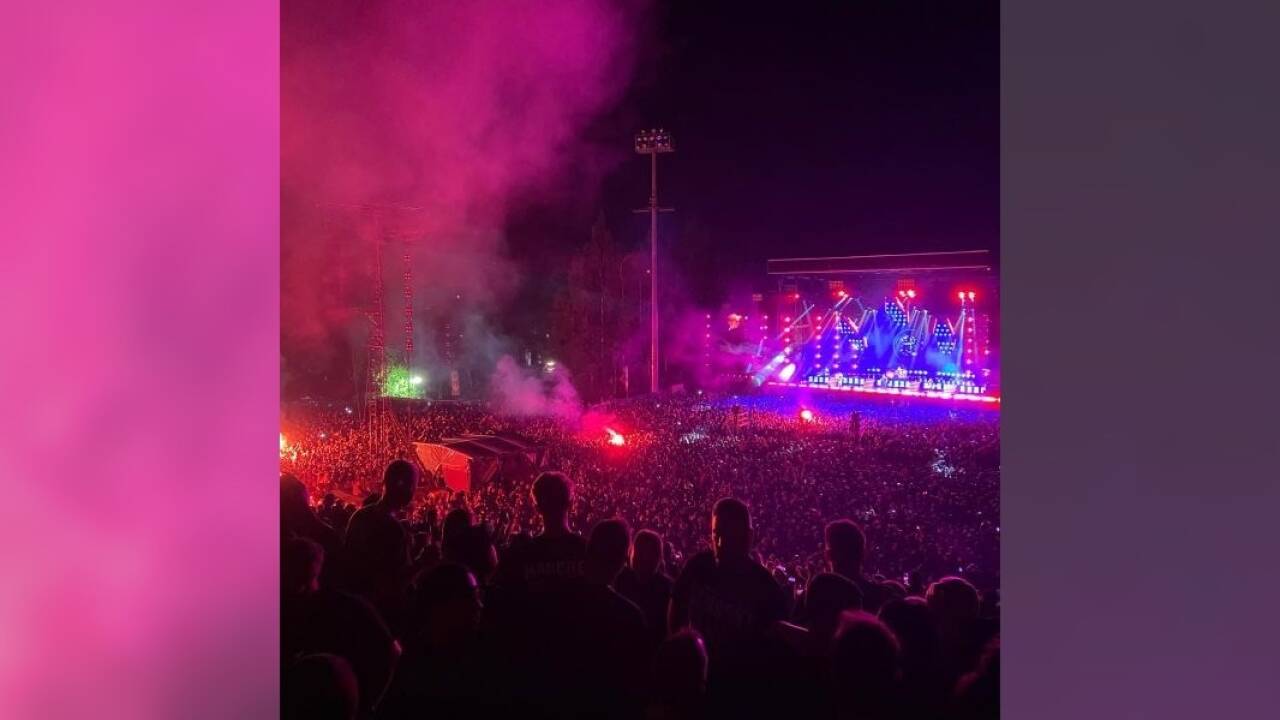 Geschätzt waren insgesamt 46.000 Fans in Bischofshofen. 