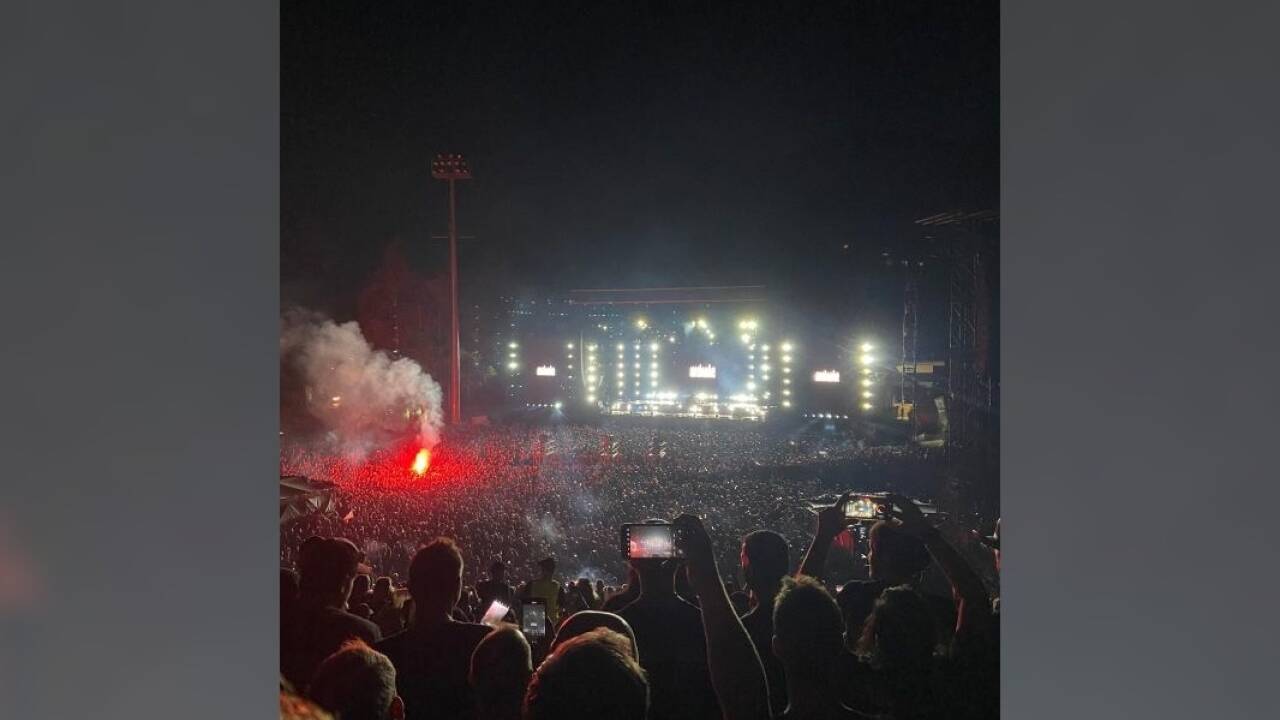 Geschätzt waren insgesamt 46.000 Fans in Bischofshofen. 