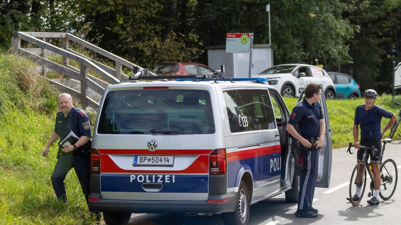 Die Polizei kontrollierte kurz vor der Zistel, wo bei Mitteregg die Straße von Elsbethen herauf mündet. 