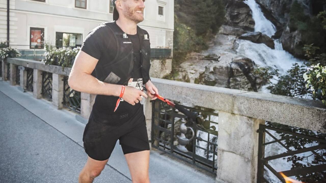 André Schürrle lief durch Bad Gastein. 