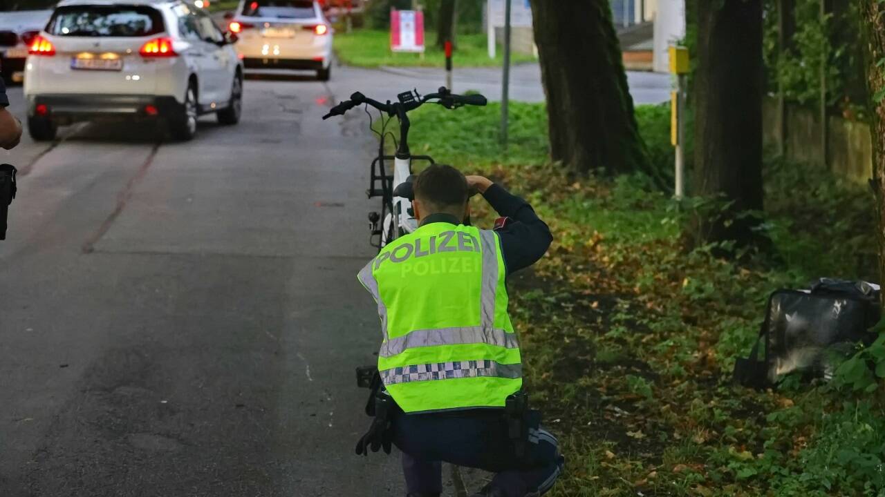 Die Salzburger Polizei nahm den Unfall in der Fürstenallee auf. 