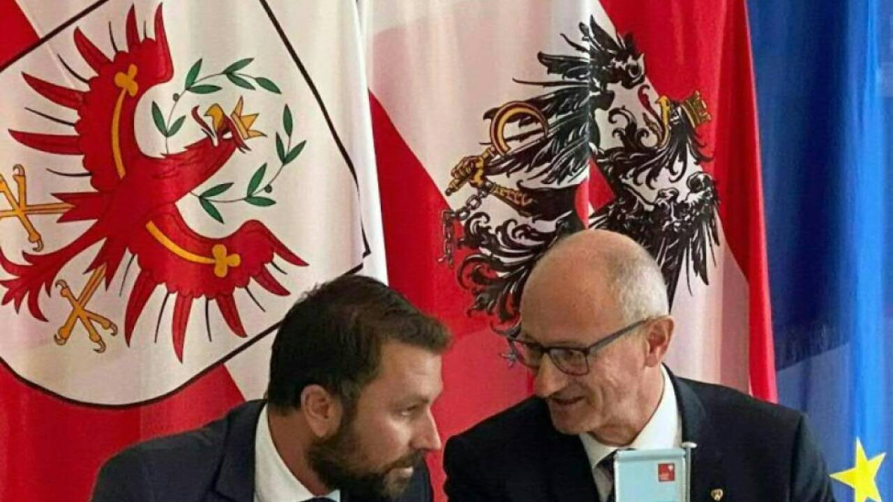 Mattle und Dornauer zeigten sich demonstrativ einig 