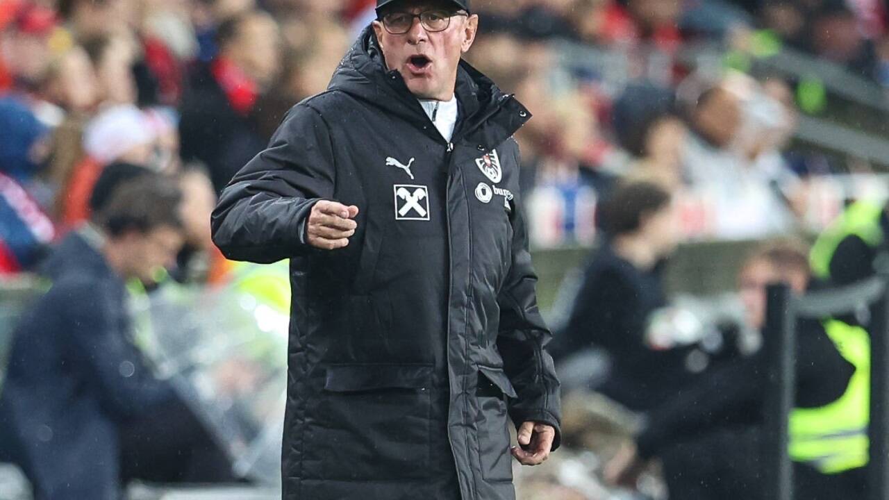 ÖFB-Teamchef Ralf Rangnick verpatzte mit Österreich den Start in die Nations League.  