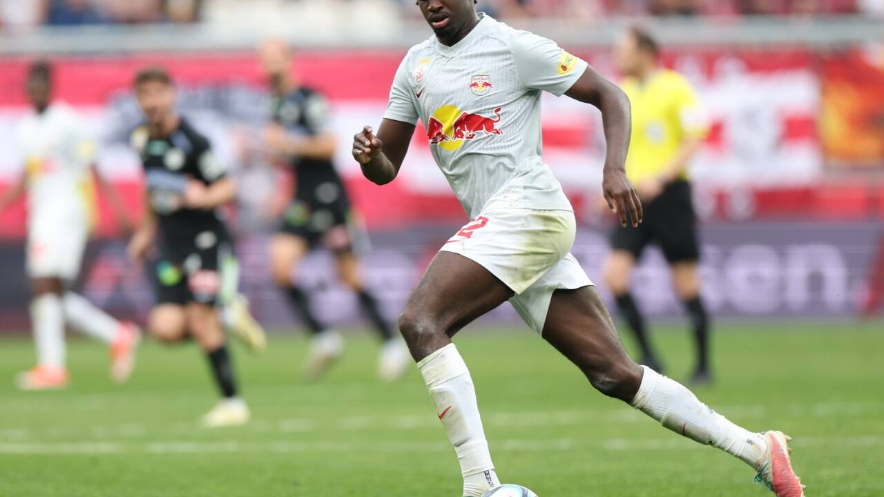 Oumar Solet könnte Red Bull Salzburg doch noch verlassen.  
