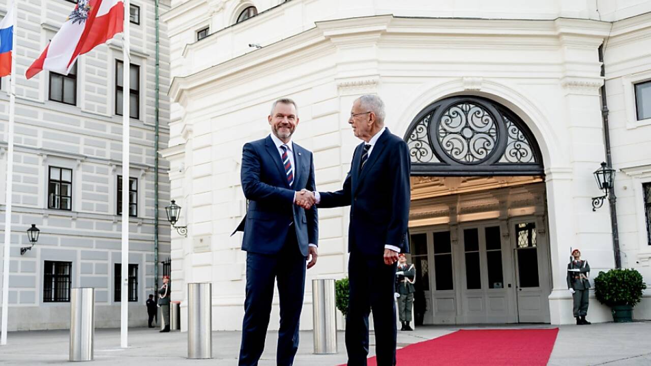 Präsident Pellegrini zu Antrittsbesuch in Wien 