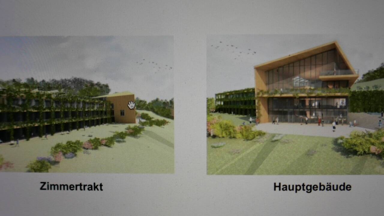 Dieser Entwurf von Architekt Erich Wagner wurde dem Gestaltungsbeirat vorgelegt.  