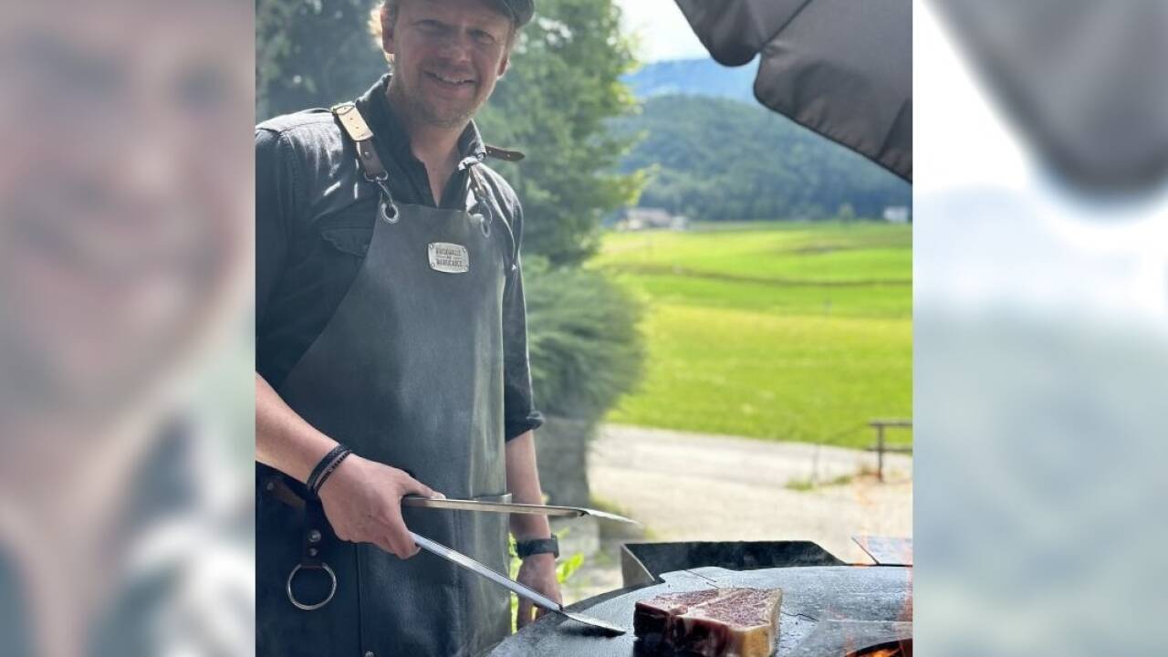 Richy Walkner und das schwere Gerät. 