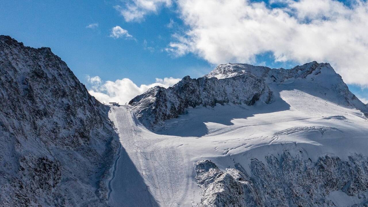 Die Gletscher im Blick. 