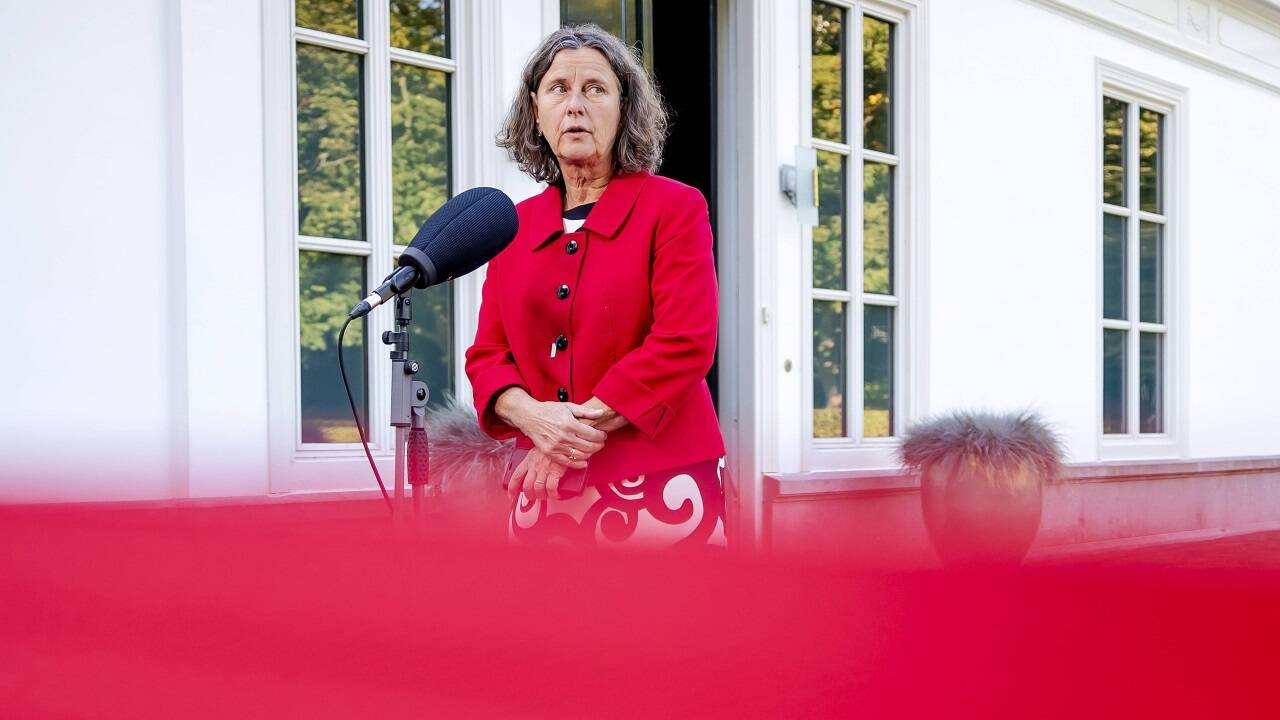 Marjolein Faber ist seit Juli Asylministerin der Niederlande. Neun Jahre war sie Wilders’ Fraktionsvorsitzende.  Marjolein Faber ist seit Juli Asylministerin der Niederlande. Neun Jahre war sie Wilders’ Fraktionsvorsitzende.