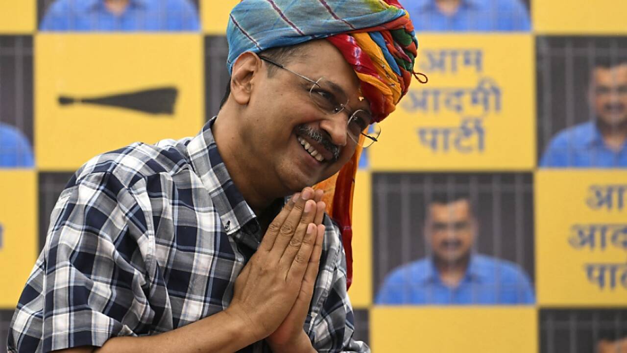 Arvind Kejriwal ist Widersacher von Premier Modi  Arvind Kejriwal ist Widersacher von Premier Modi