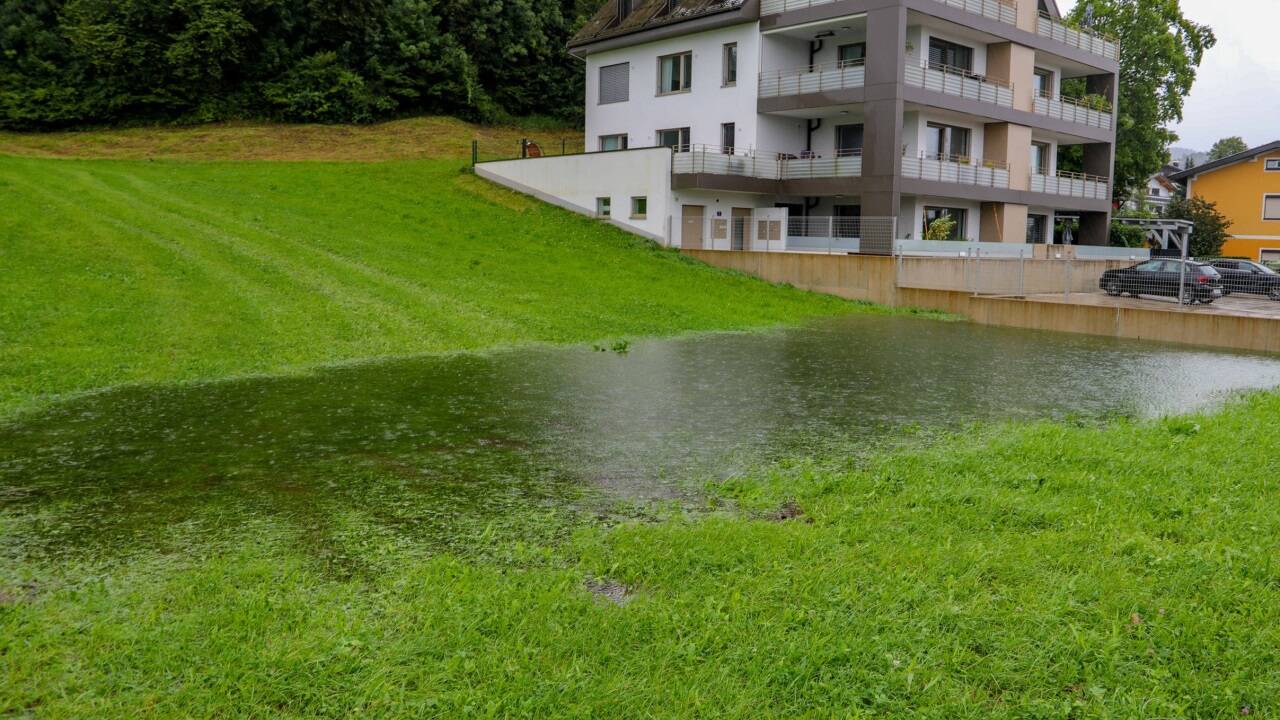 Am meisten Niederschlag im Bundesland gab es in Elsbethen. 