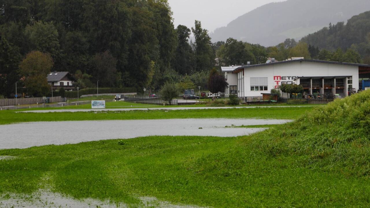 Am meisten Niederschlag im Bundesland gab es in Elsbethen. 