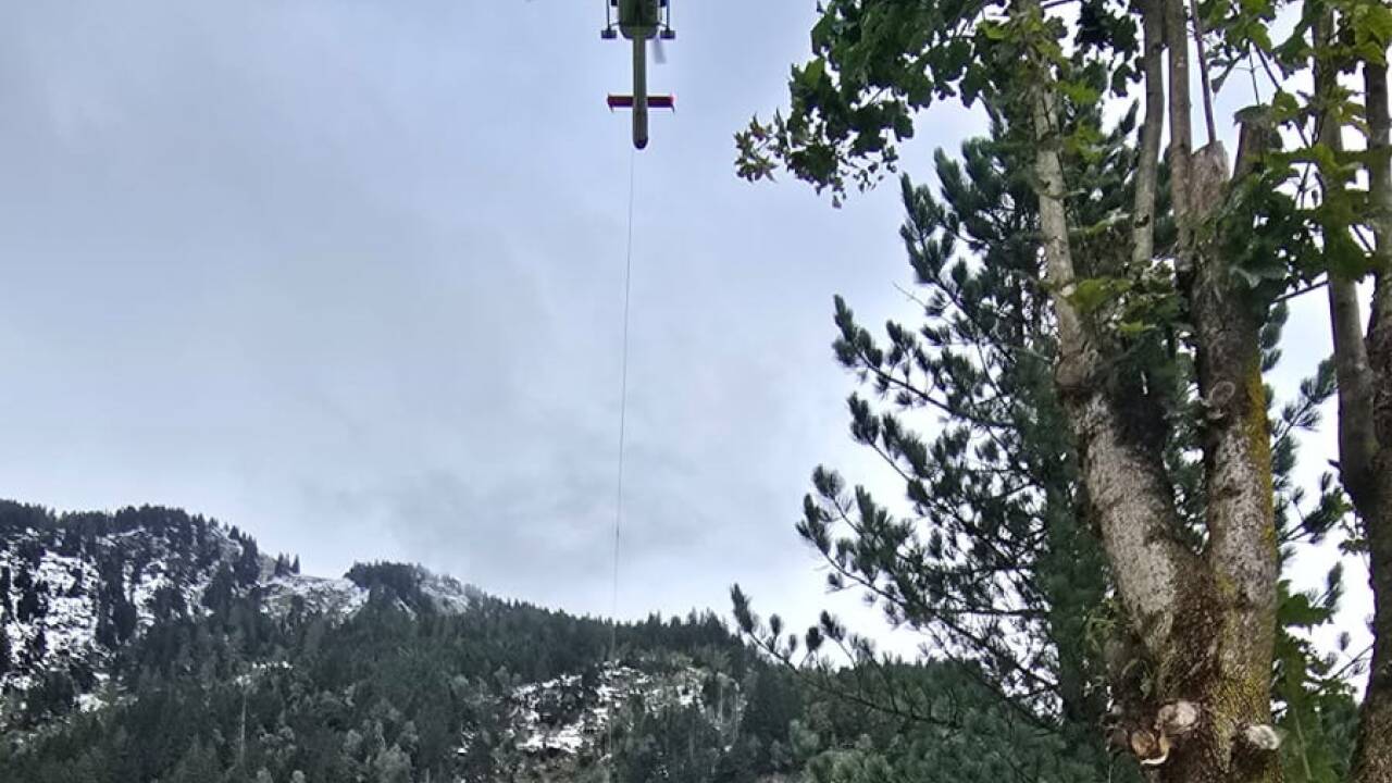 Einsatz im Großarltal. 