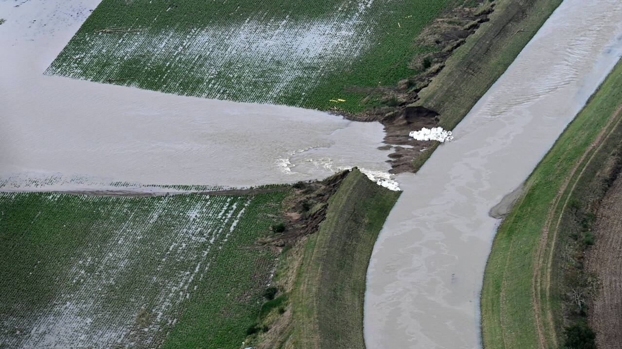 Stark betroffen von Überschwemmungen war das Tullnerfeld  Stark betroffen von Überschwemmungen war das Tullnerfeld