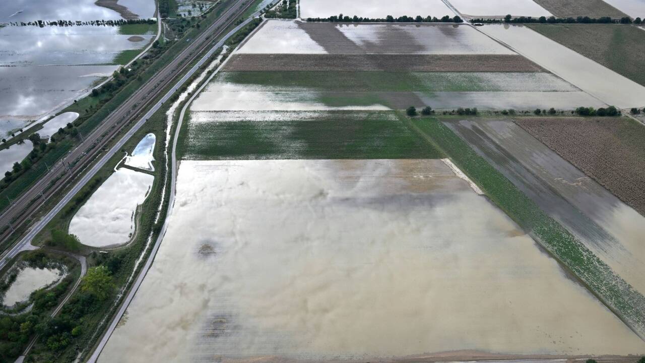 Stark betroffen von Überschwemmungen war das Tullnerfeld  Stark betroffen von Überschwemmungen war das Tullnerfeld