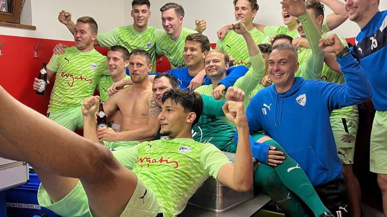 Die Bürmooser feierten. 