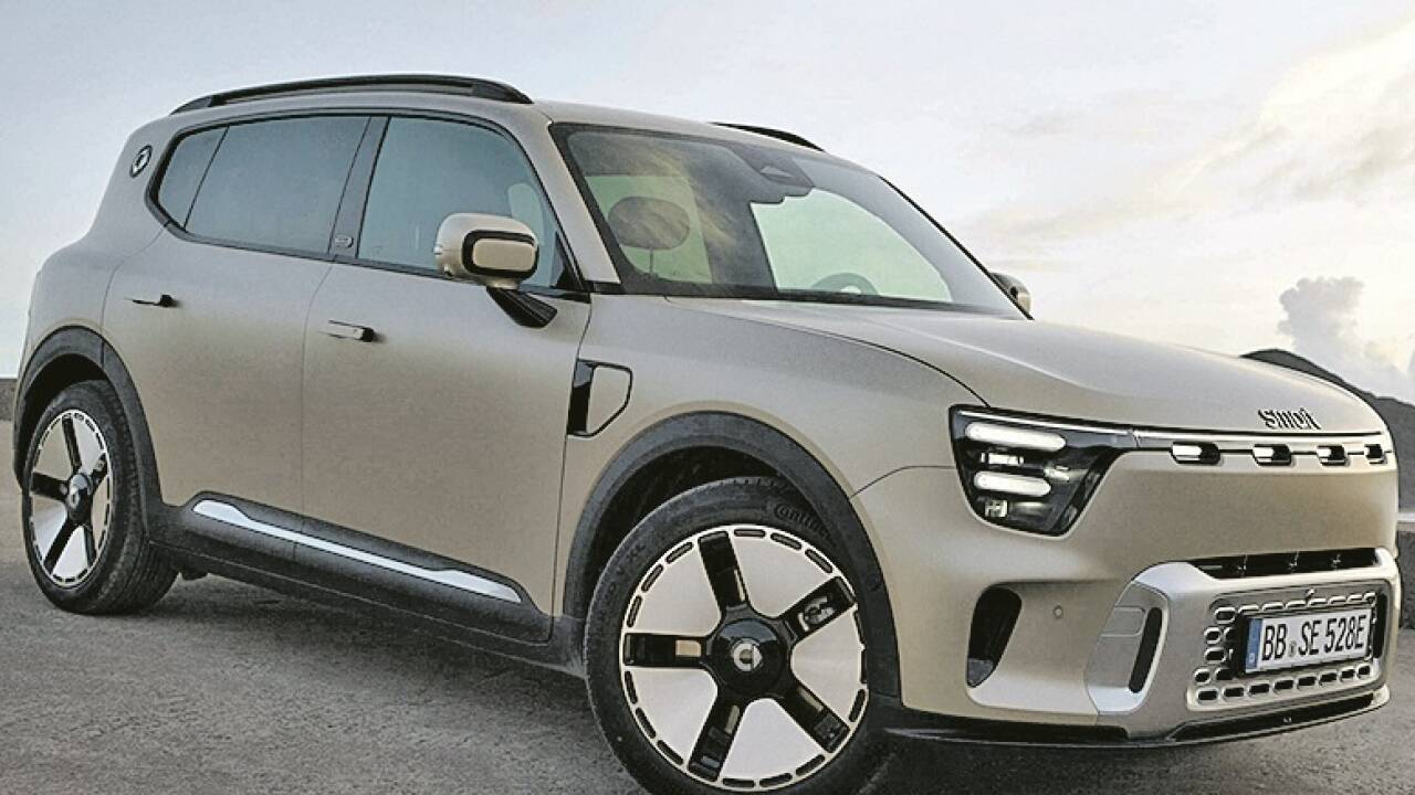 Jede Menge Hightech auf fast fünf Metern Länge: Smart #5. 